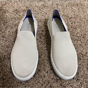 Rothy’s The Original Slip On Sneaker Women’s Size 7.5 Antique White